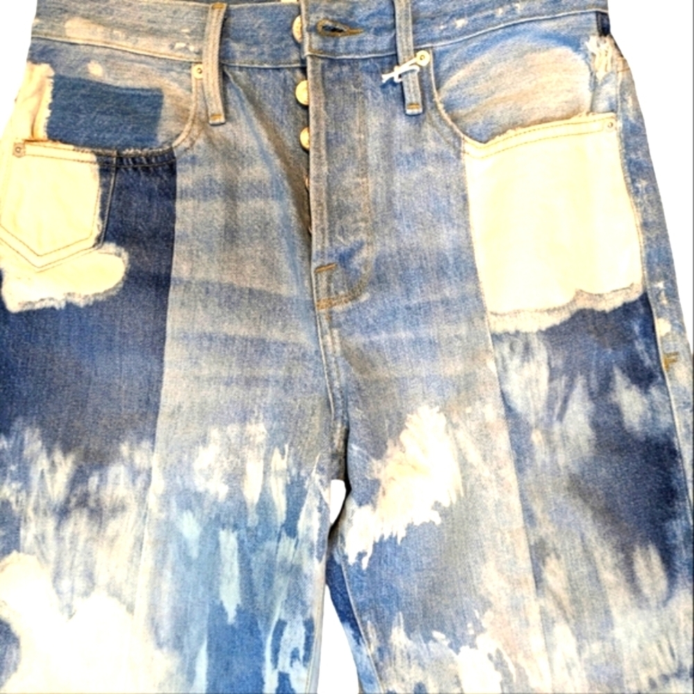 .Frame patchwork design Denim jeans...Size 26 - Picture 6 of 10